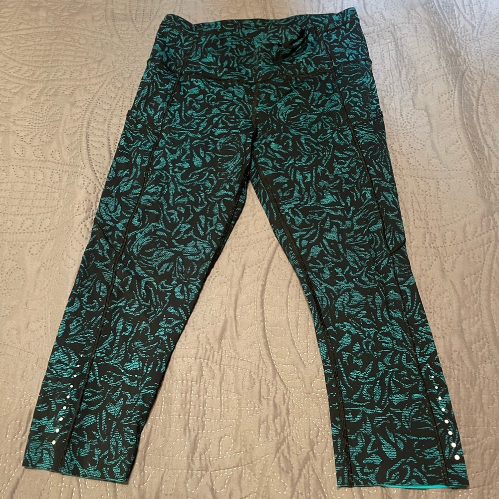 Lululemon Fast and Free High Rise Crop Leggings